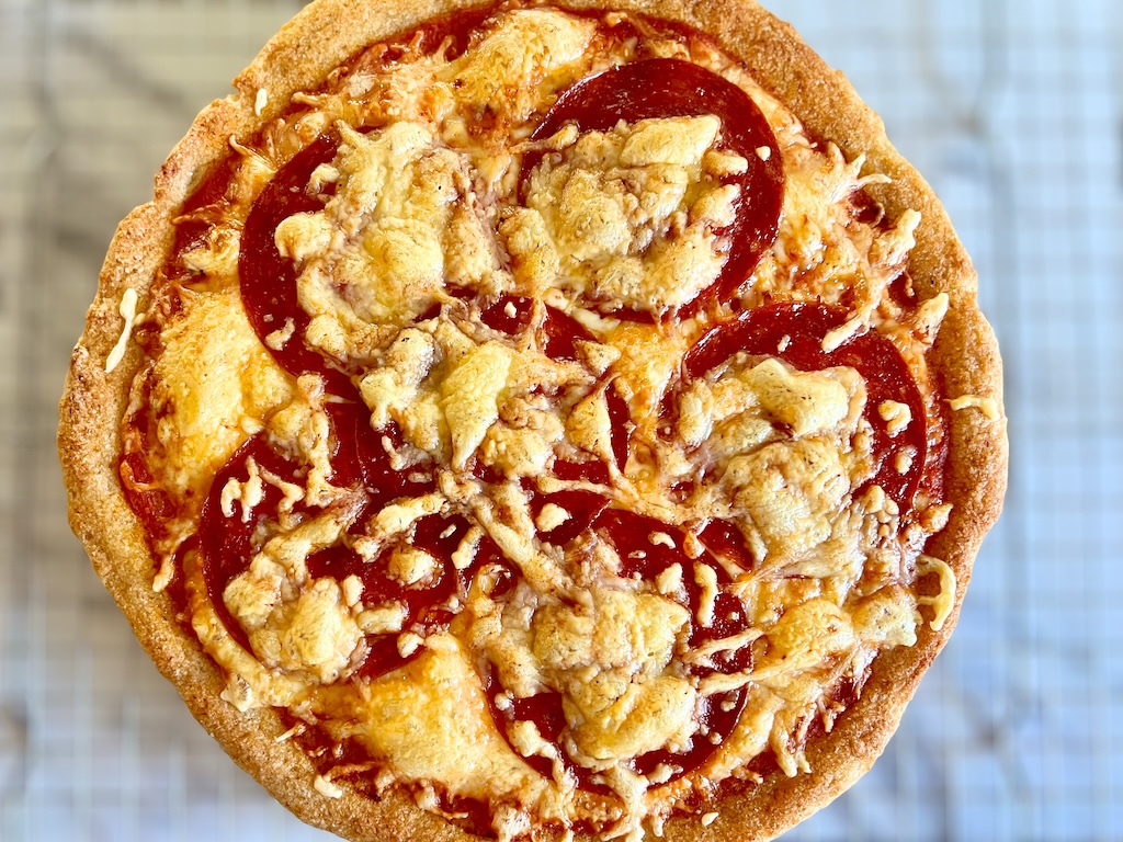 Gluten-Free Sourdough Pizza Crust