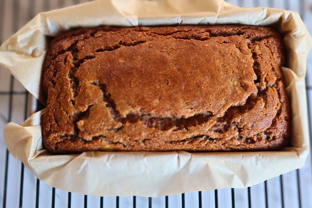 Easy Grain-Free Sourdough Banana Bread